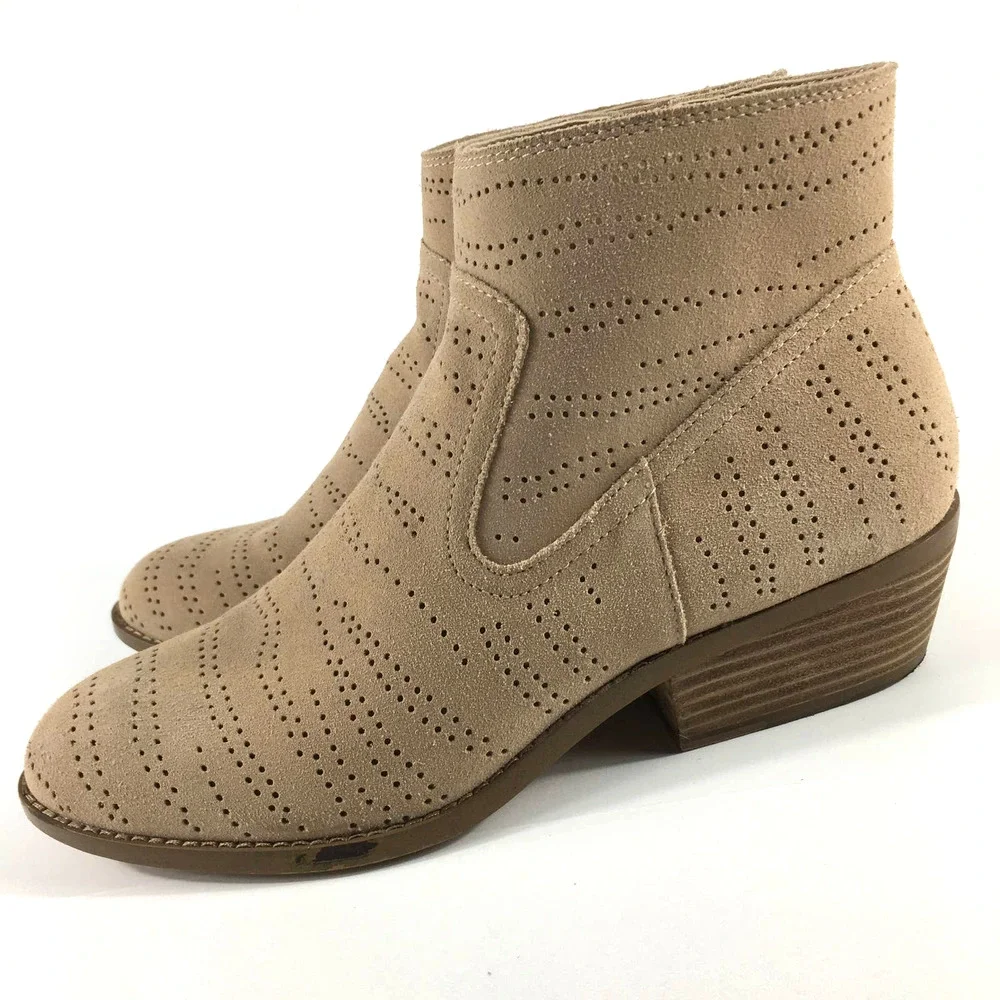 1. State Renna Perforated Booties Size 9M